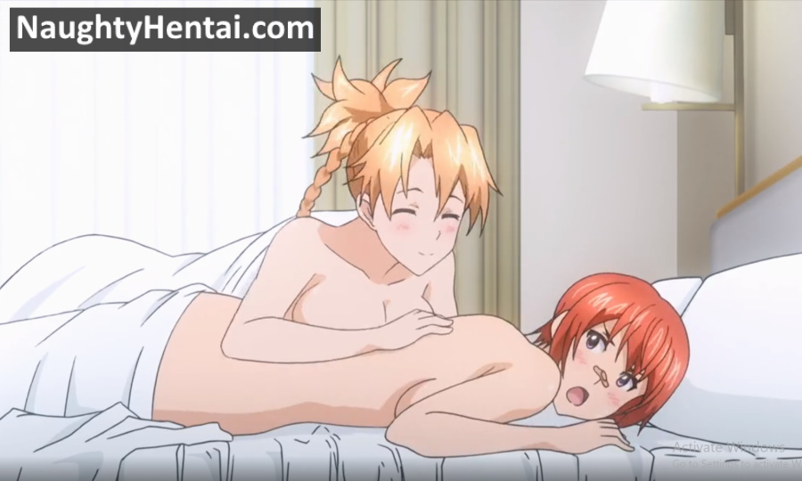 Maken Ki Part Naughty Hentai Redhead Lesbian Porn Girl