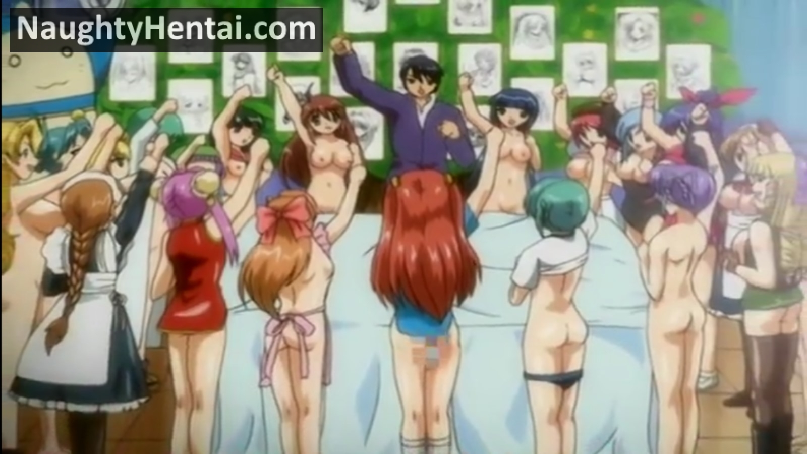 Group Anime Porn - Honoo No Haramase Tenkousei Part 3 | Group Sex Hentai Movie