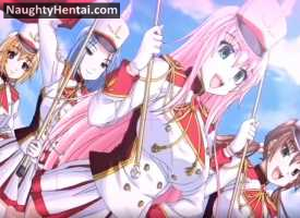 Boobs Academy Marching Band Club | Naughty Hentai Movie