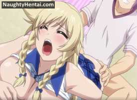 Fechikano | Naughy Big Tits Blonde Girl Hentai Porn