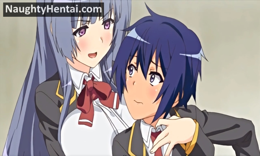 Naughty Hentai Topless Anime School Girl