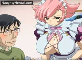 Bakunyuu Maid Gari part 1 | Naughty Bondage Hentai Porn