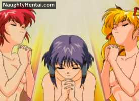 Tres Marias Sannin no Sei Shojo part 2 | Uncensored Naughty Hentai Porn