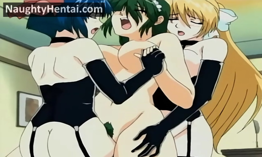 Uncensored Lesbian Hentai Blonde - Kokudo Ou Part 5 | Uncensored Naughty Hentai Video