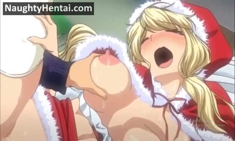 Xmas Hentai - Eromame Trailer 1 | Naughty Santa Girl Creampied In Hentai Porn