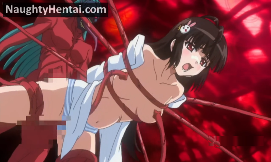 Anime Tentacle Bondage Hentai - Mouryou No Nie Part 1 | Naughty Tentacle Bondage Rape Hentai Video