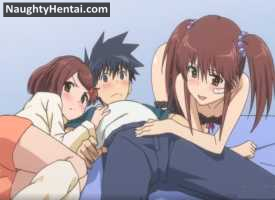 Kissxsis Uncensored Anime Porn - Kiss X Sis | Naughty Threesome Sex Hentai Movie