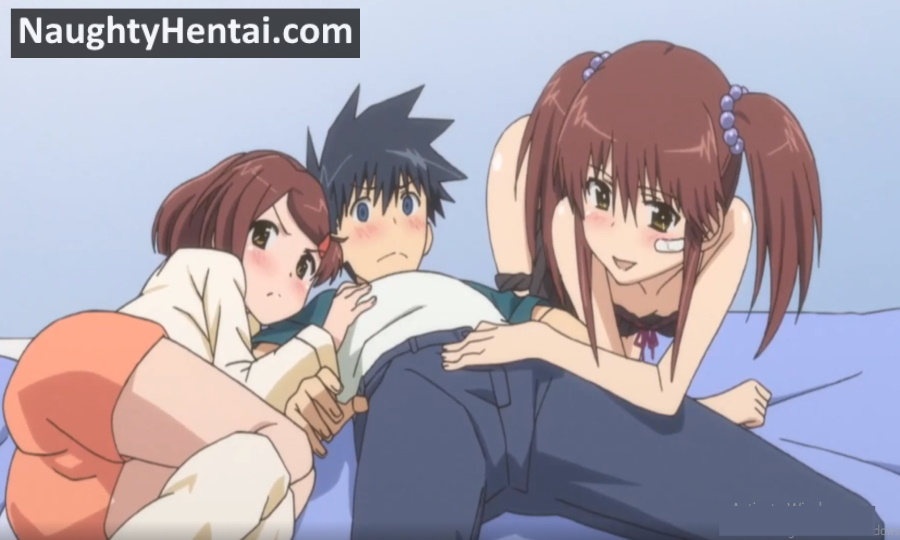 Kissxsis Uncensored Anime Porn - Kiss X Sis | Naughty Threesome Sex Hentai Movie