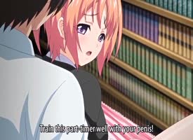 Anime Bookstore - Mankitsu Happening Full Movie With 4 Parts | Naughty Hentai